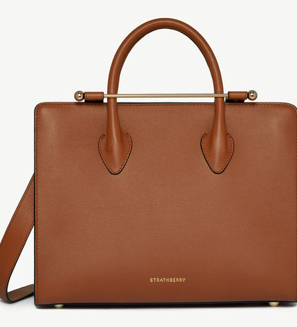 Midi Tote – Structured Elegance in Fine Leather