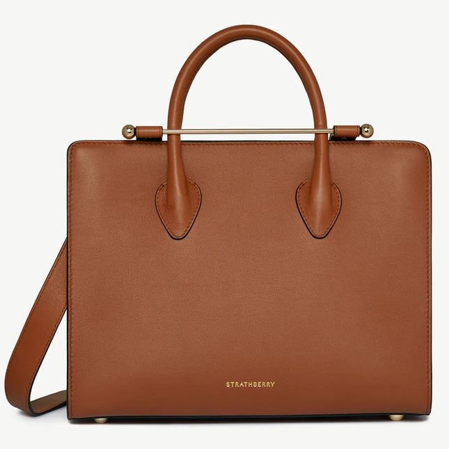 Midi Tote – Structured Elegance in Fine Leather