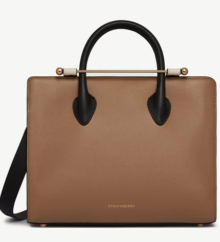 Midi Tote – Structured Elegance in Fine Leather