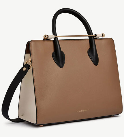Midi Tote – Structured Elegance in Fine Leather