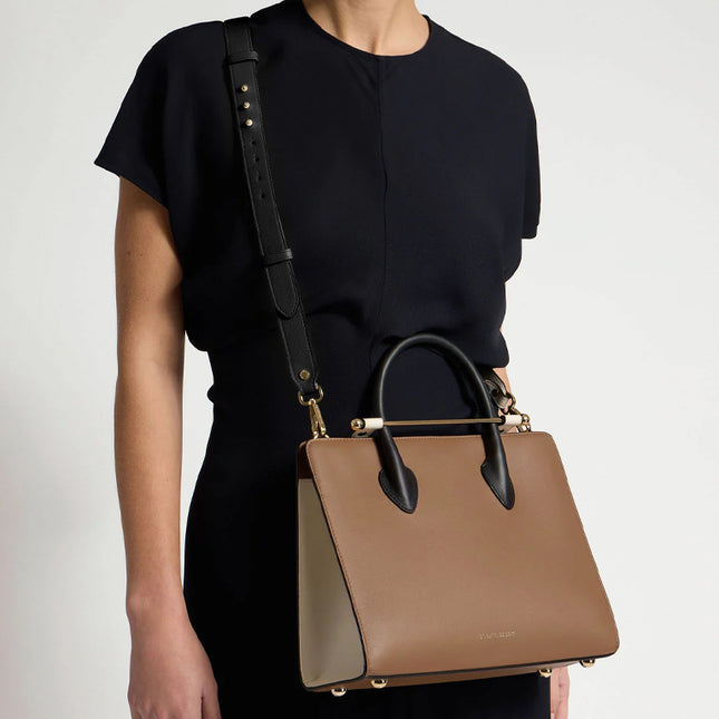 Midi Tote – Structured Elegance in Fine Leather