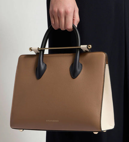 Midi Tote – Structured Elegance in Fine Leather