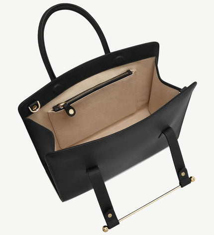 Midi Tote – Structured Elegance in Fine Leather