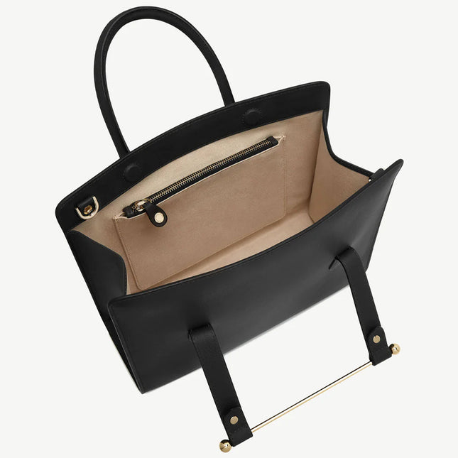 Midi Tote – Structured Elegance in Fine Leather